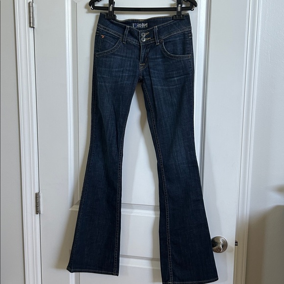 y2k Hudson Jeans Women's Classic Blue Bootcut size 24 - Picture 4 of 11